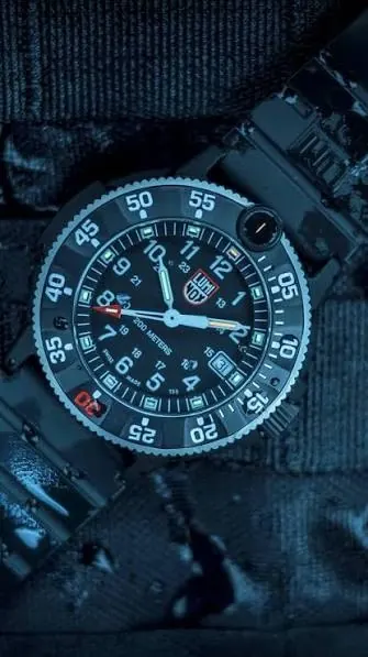 Reloj casual para hombre Luminox Navy SEAL con esfera azul